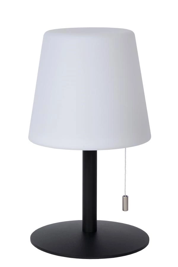 Lucide RIO - Lámpara de mesa Recargable Dentro/Fuera - Batería/acumulador - Ø 15,5 cm - LED Regul. - 1x1,8W 3000K - IP44 - RGB - Multicolor - apagado